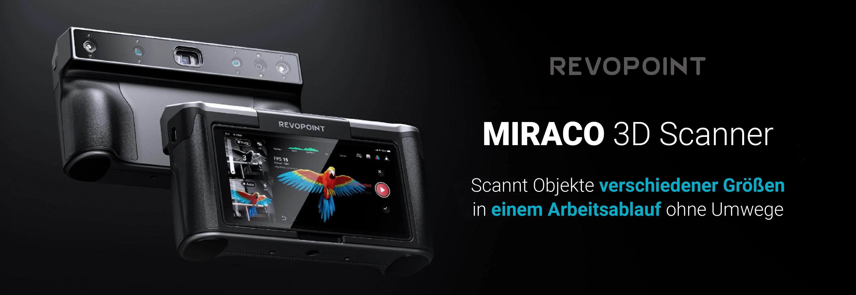 Revopoint Miraco 3D-Scanner